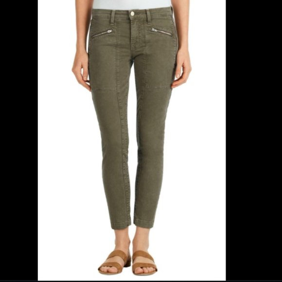 J Brand Utility Zip Moto Army Skinny Ankle Pant - Picture 10 of 13